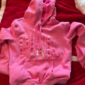 Victoria’s Secret pink hoodie